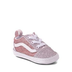 Vans Old Skool Glitter Crib Shoes
